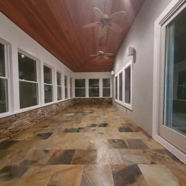 A porch remodel | Remodeling Contractor in Cincinnati 