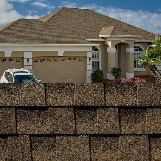 GAF Roof Shingle GAF GAF Roof Shingle Weathered Wood